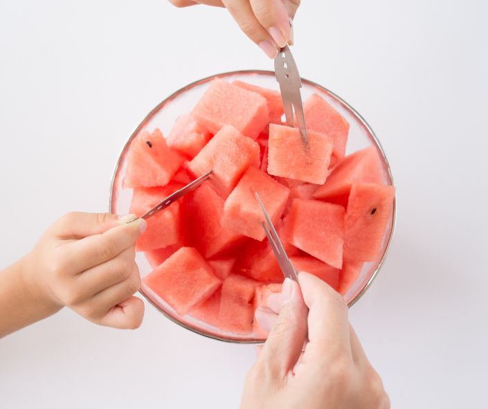 Gan nhiễm mỡ ăn dưa hấu được không