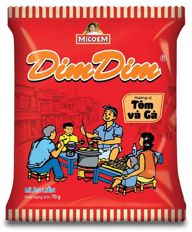 1 gói mì tôm dim dim bao nhiêu calo và ăn có béo không