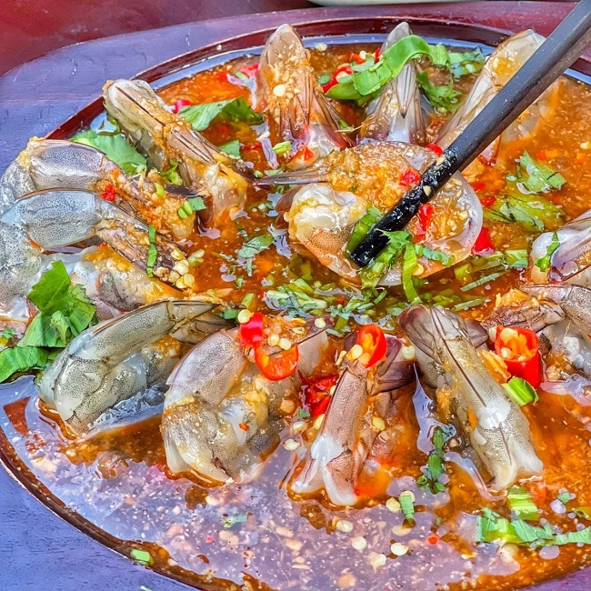 Tôm sốt thái bao nhiêu calo và ăn có béo không